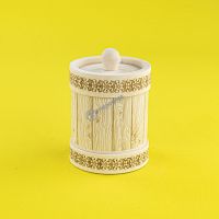 Бочонок для меда Туесок 0,5 кг (липа) без гравировки
