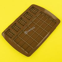 Силиконовая форма Плитка Шоколад