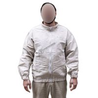 Куртка пчеловода ЭКОНОМ ПЛЮС двунитка на молнии ПЧТ